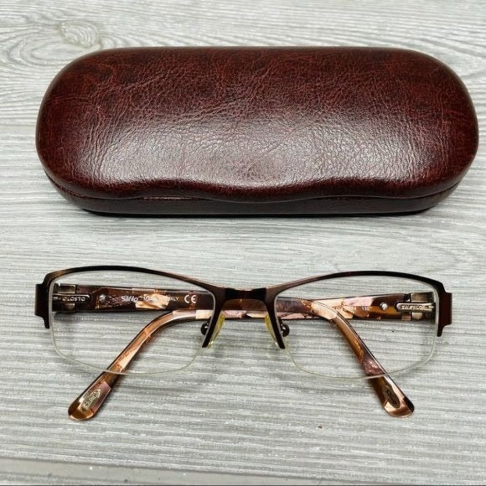 Safilo Emozioni Glasses frames and case prescription glasses unknown strength